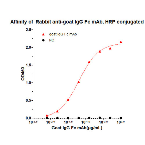 HRP-conjugated Rabbit anti-Goat IgG Fc mAb