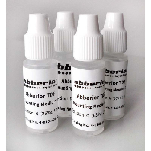 abberior TDE, Mounting Medium O, 4 x 3 ml