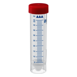 Centrifuge tubes, with screw cap, standing rim and pointed bottom, 50 ml (1 PAK, 25 pc, sterile)